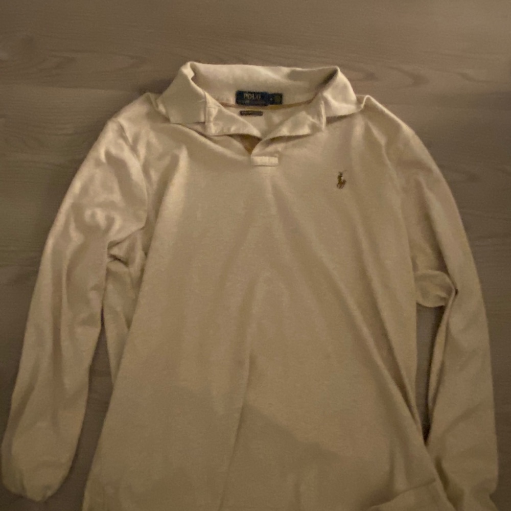 Men’s Polo Long sleeve collared shirt